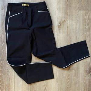Dazz Black Slacks Small